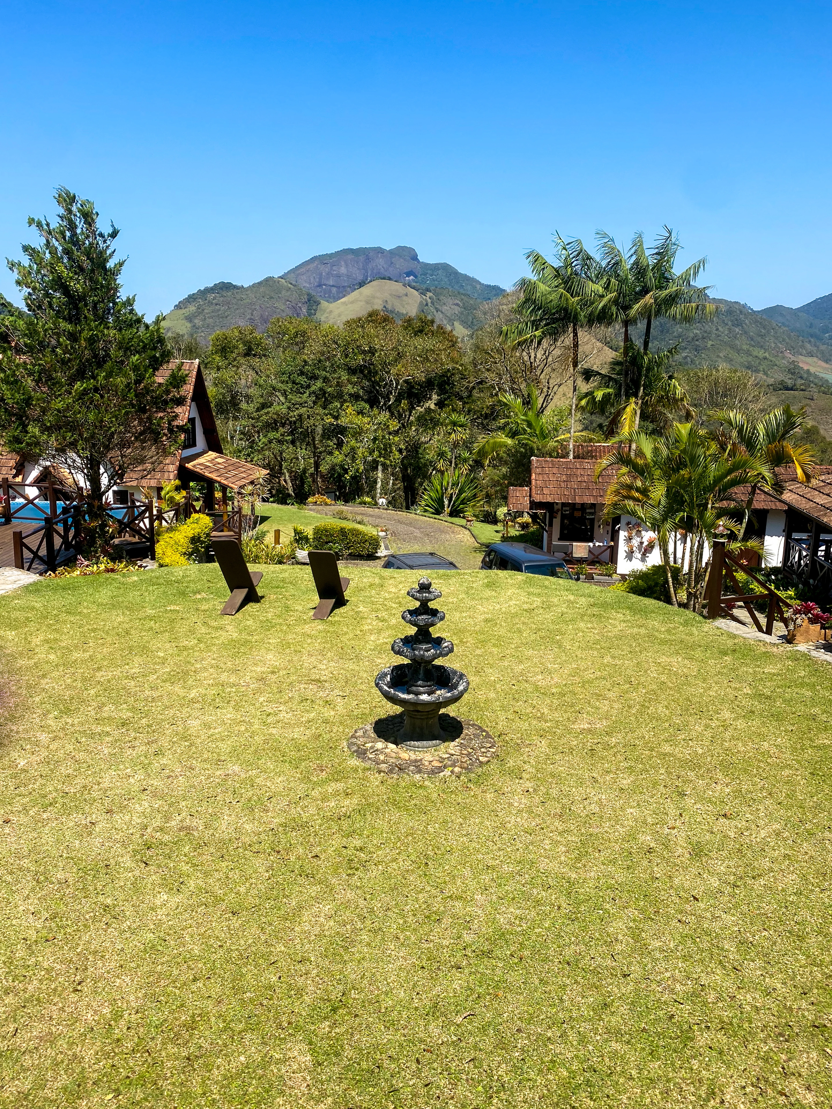Vista da Pousada Vila do Céu